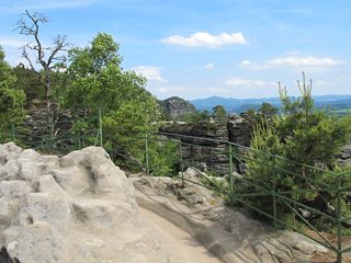 Zandsteenrotsen rond Pravčická brána, Boheems Zwitserland (2010)