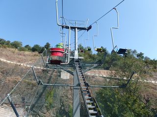De stoeltjeslift in Zoo Praha (2016)