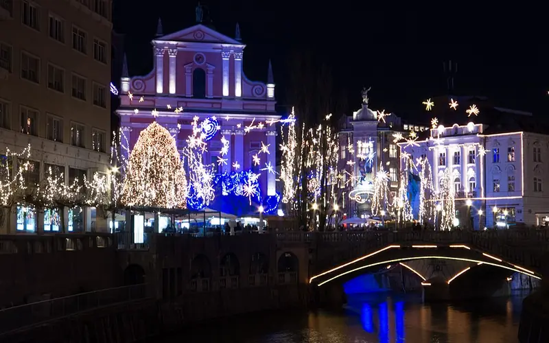 Feestelijk december (Praznični december), Ljubljana