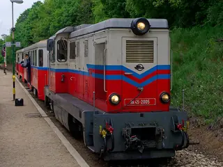Kinderspoorweg (Gyermekvasút), Budapest (Buda-heuvels)