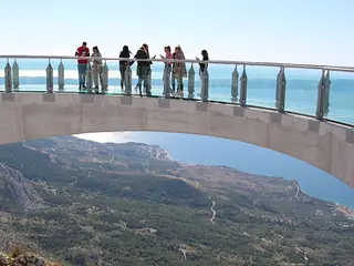 Natuurpark Biokovo (Skywalk), Boven Makarska