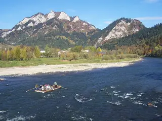 Vlotvaart op de Dunajec, Sromowce Wyżne (Pieniny)