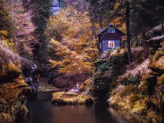 Nationaal park Boheems Zwitserland, Hřensko