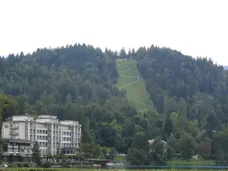 De berg Straža bij Bled